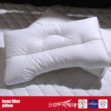 Bean Fiber Pillow with Piping for Hotel/Home Use